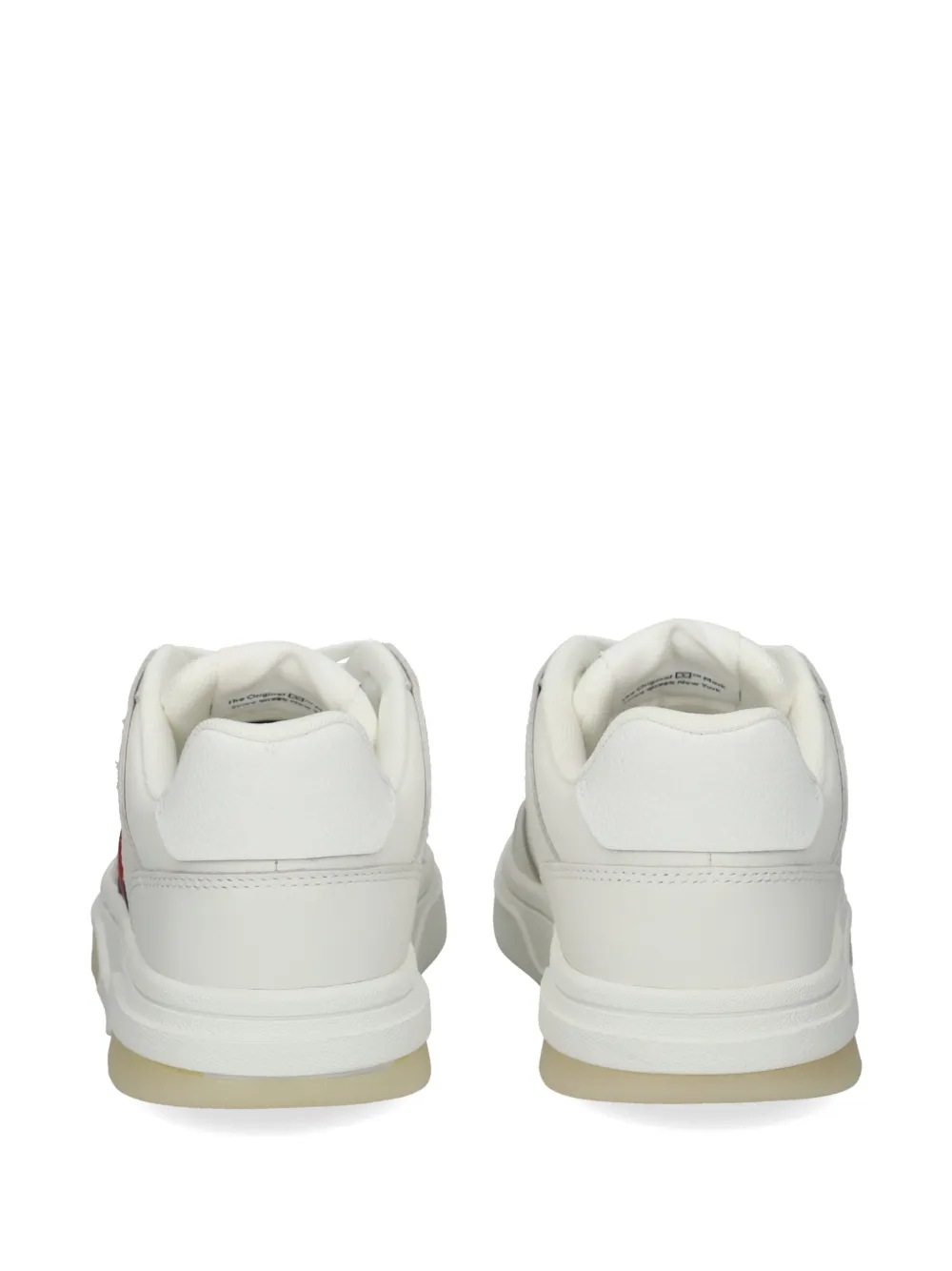 Tommy Hilfiger panelled perforated sneakers Wit