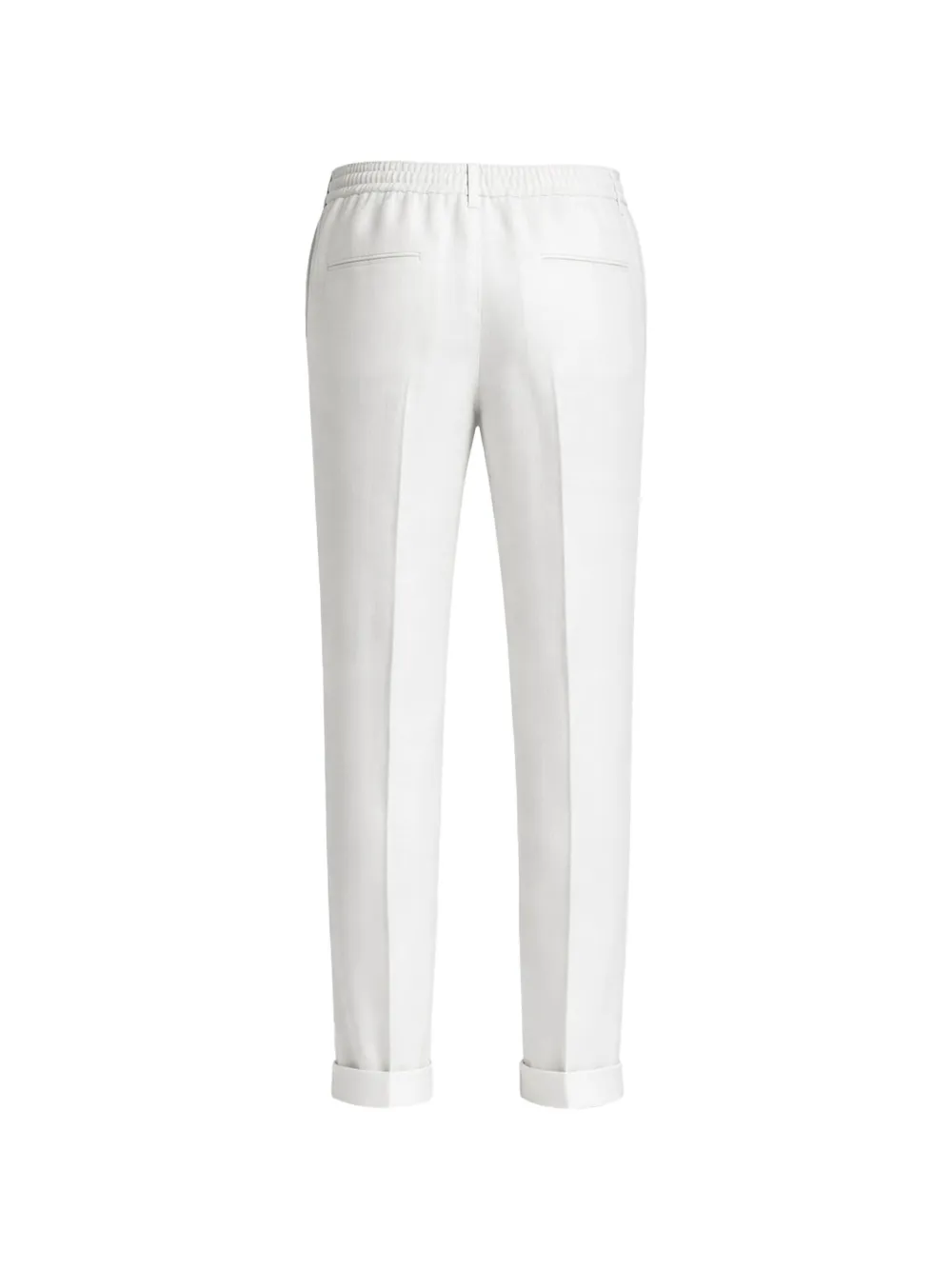 Peserico Broek met trekkoord Wit