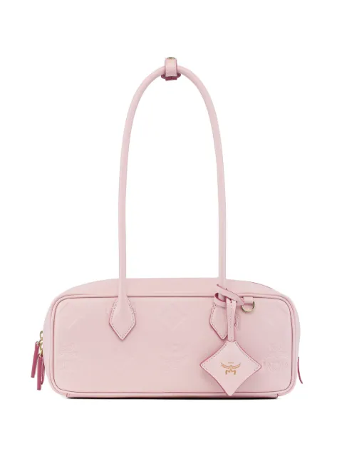 MCM Aren Maxi Monogram leather shoulder bag