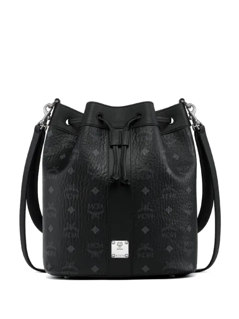 MCM Dessau Visetos medium bucket bag