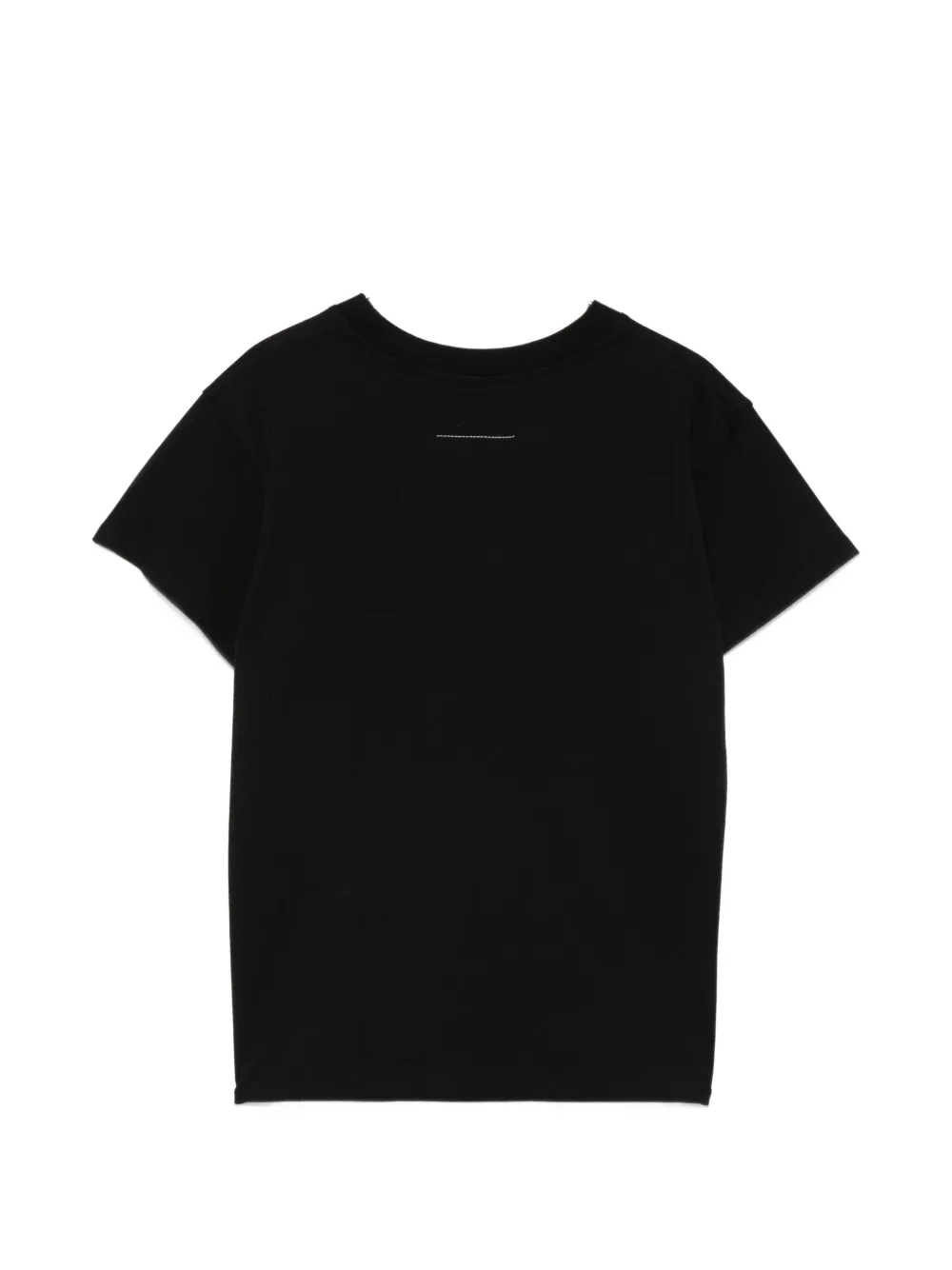 MM6 Maison Margiela T-shirt met logopatch Zwart