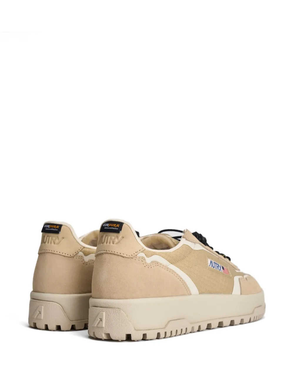 Autry Wildpace panelled sneakers Beige