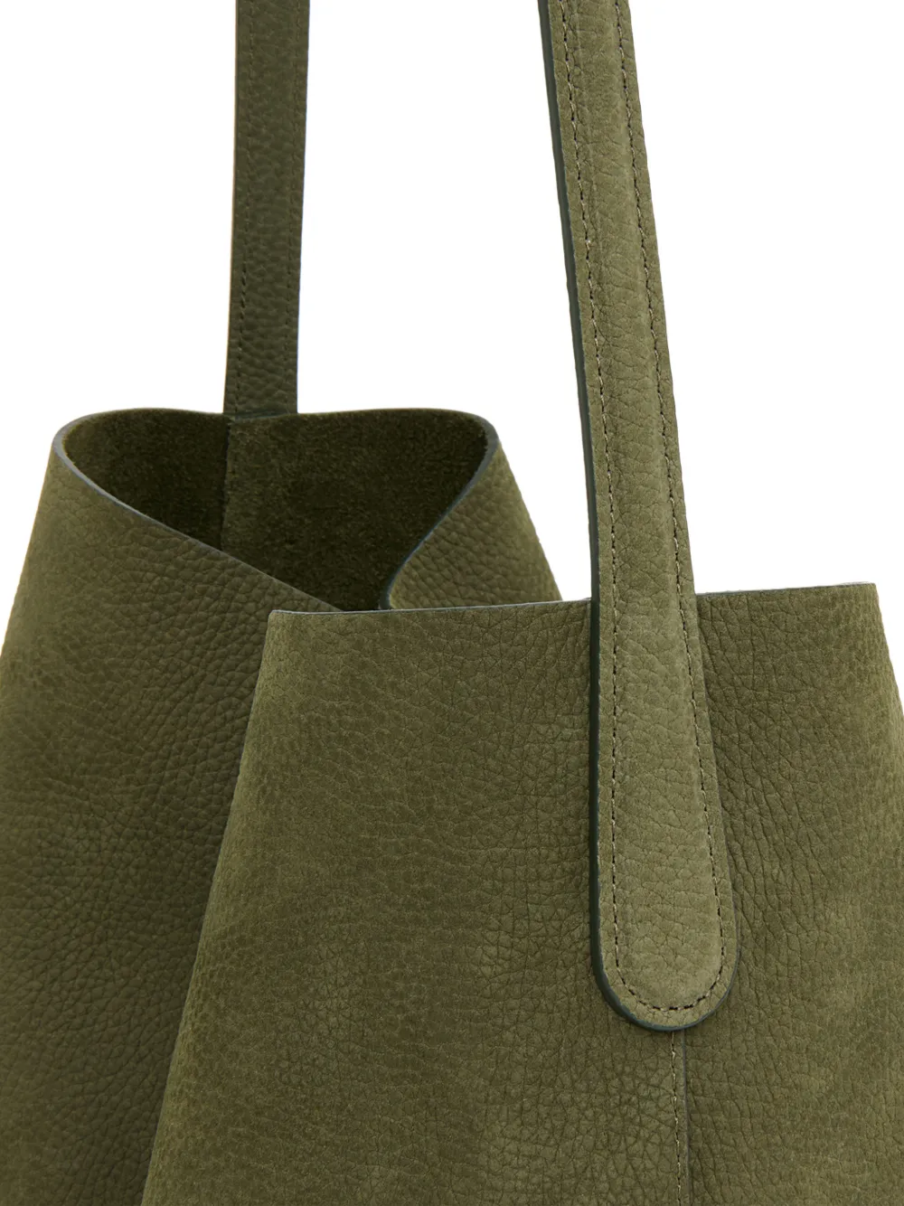 Mansur Gavriel Everyday Cabas leren shopper Groen