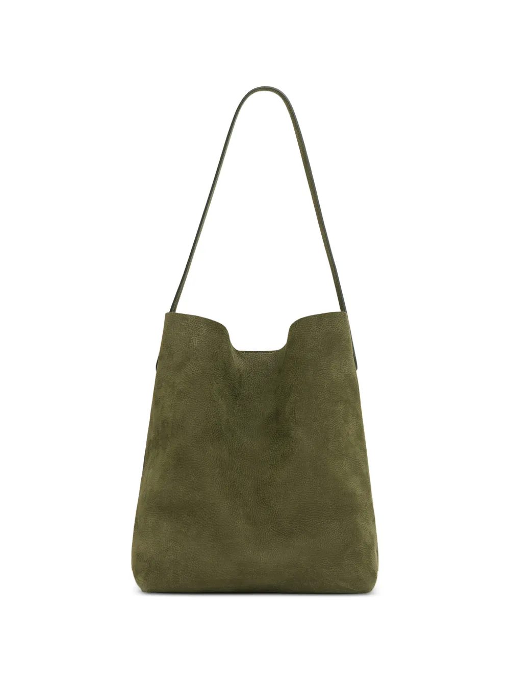 Mansur Gavriel Everyday Cabas nubuck leather tote bag - Verde