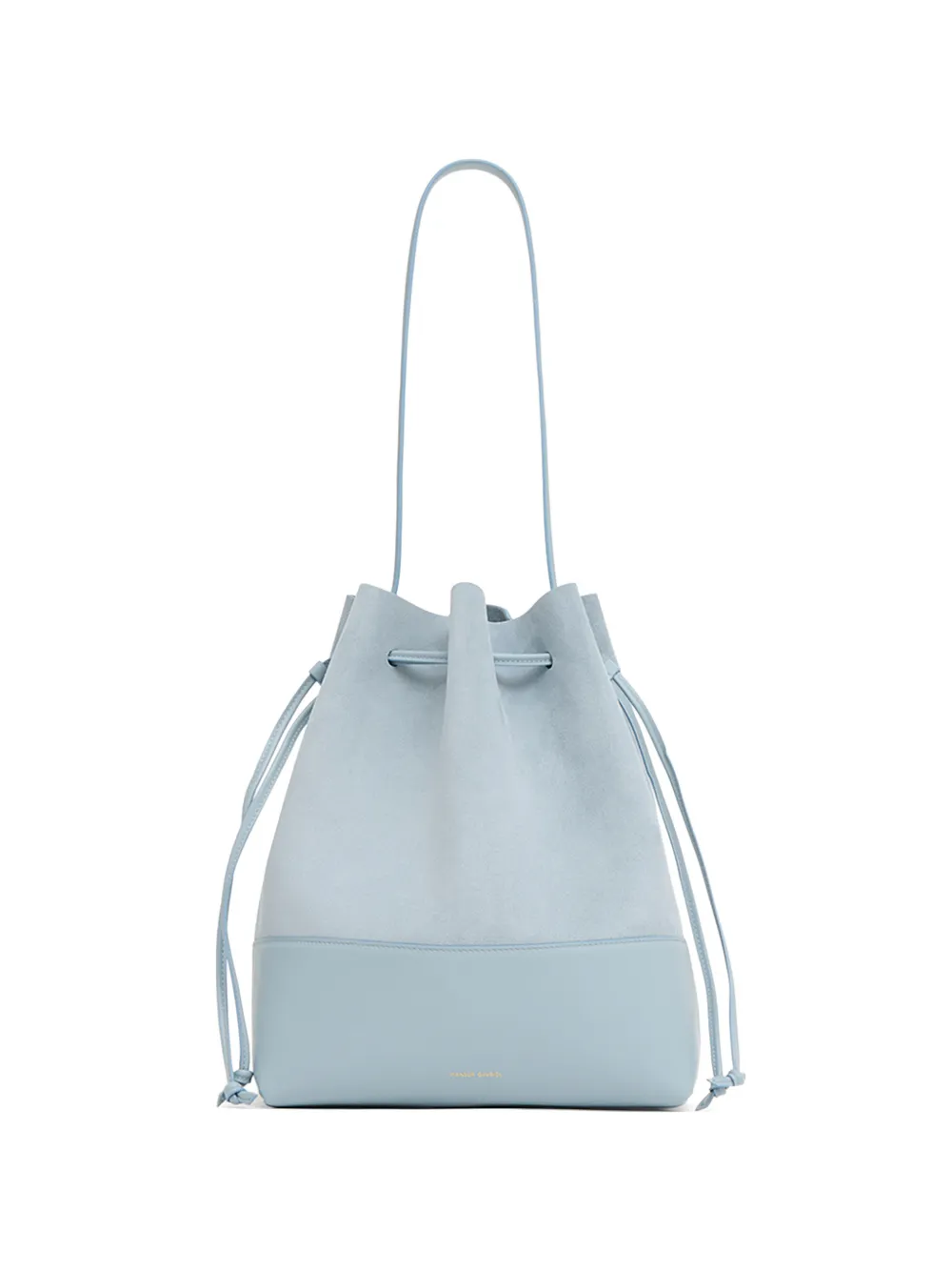 Mansur Gavriel Drawstring Cabas bucket bag - Blu