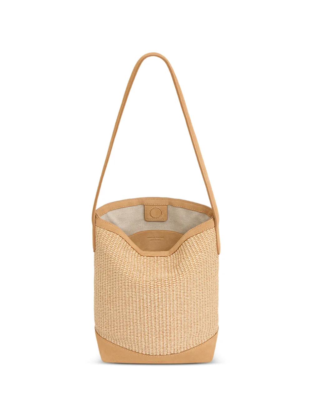Mansur Gavriel small Everyday Cabas woven tote bag - Toni neutri