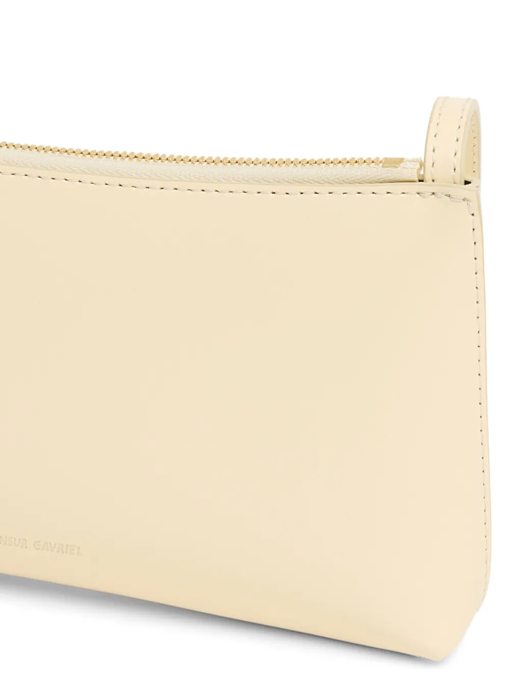 Mansur Gavriel Gaia kleine crossbodytas Geel