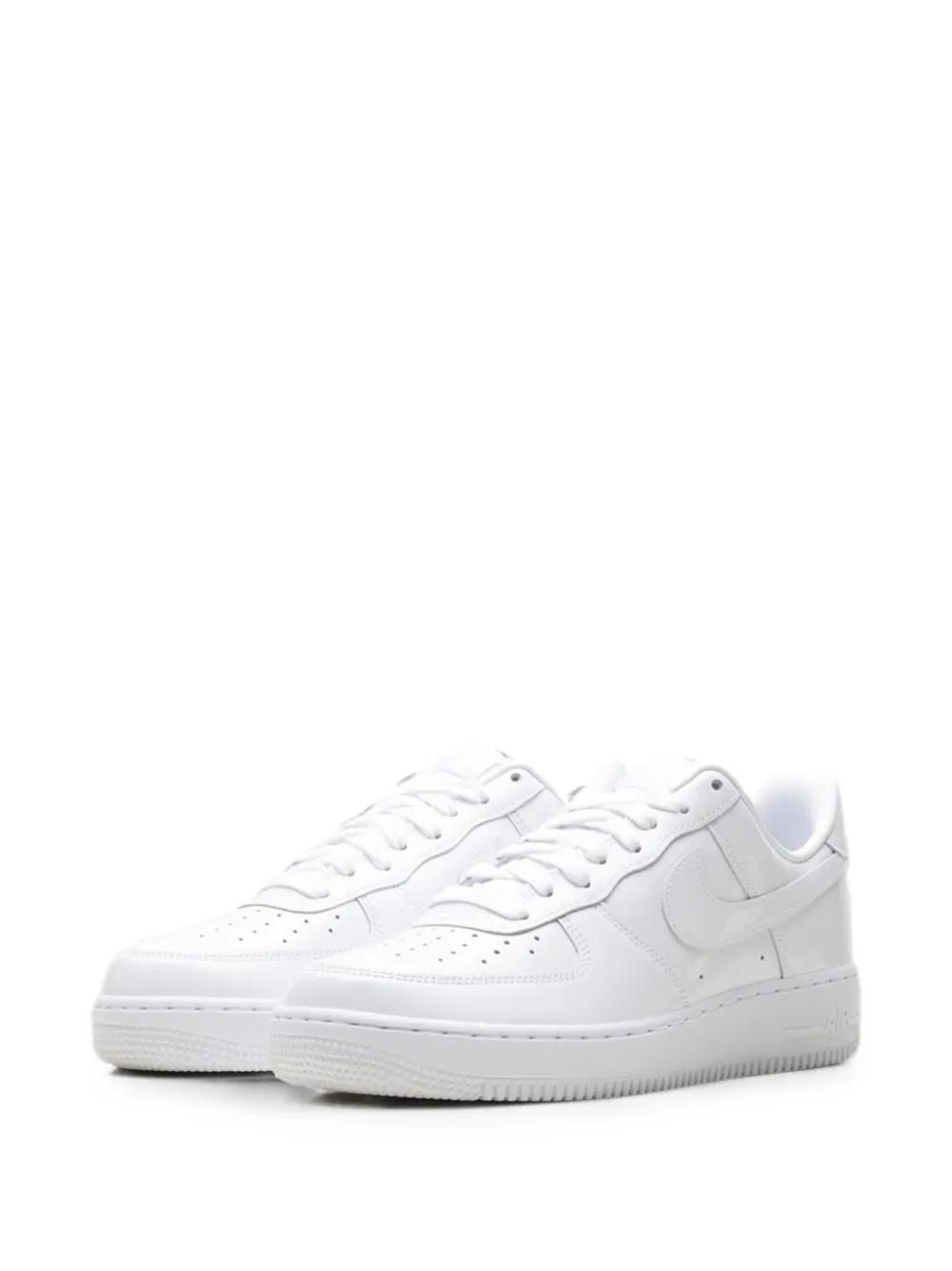 Nike Air Force 1 Low '07 lakleren sneakers Wit