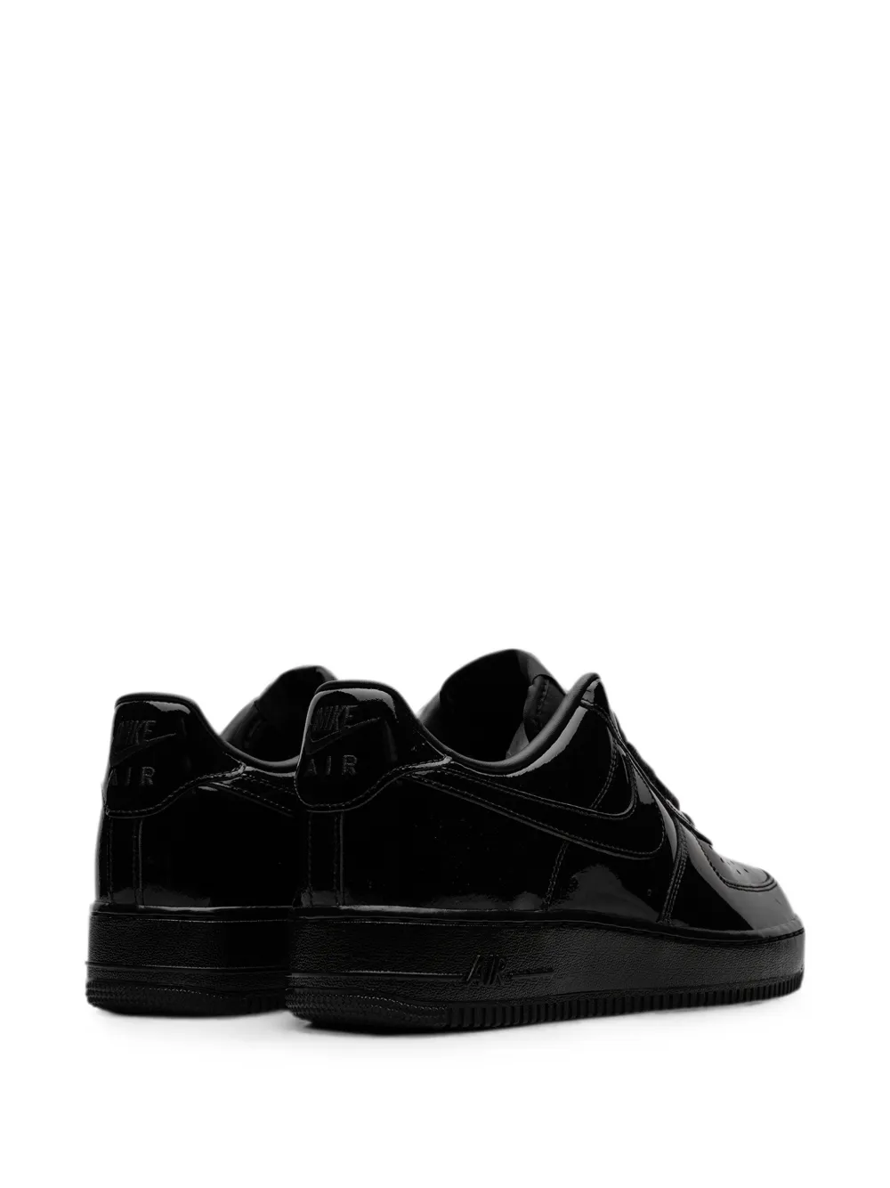 Nike Air Force 1 Low '07 patent-leather sneakers Zwart
