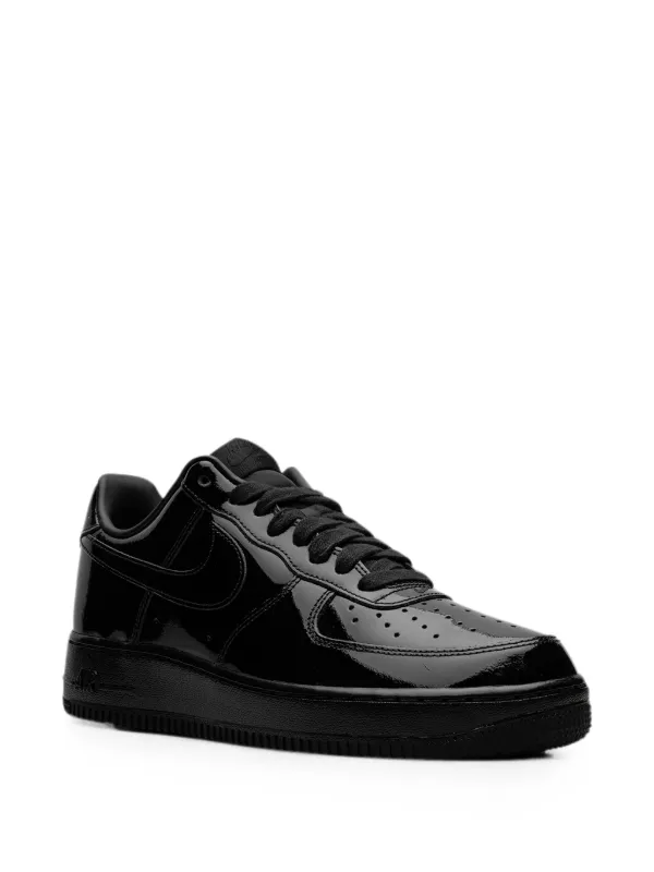 Nike Air Force 1 Low '07 エナメルレザースニーカー | ブラック