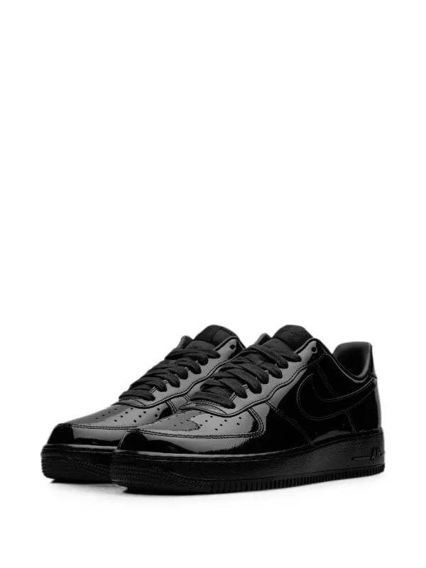 Nike Air Force 1 Low '07 エナメルレザースニーカー | ブラック