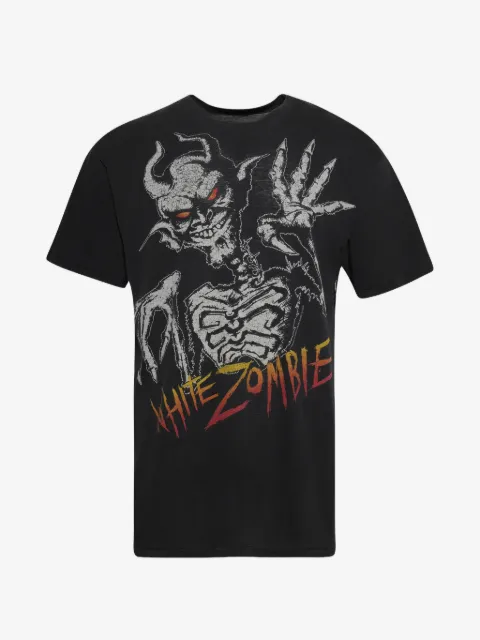 EARTHLING VIP T-shirt White Zombie con stampa