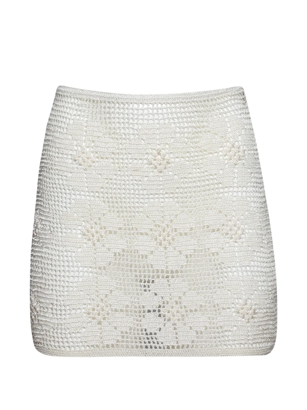 Calle Del Mar Daisy Chain crochet skirt - Toni neutri