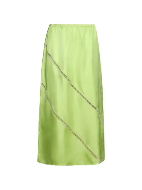 diotima Tobago ladder-stitch skirt