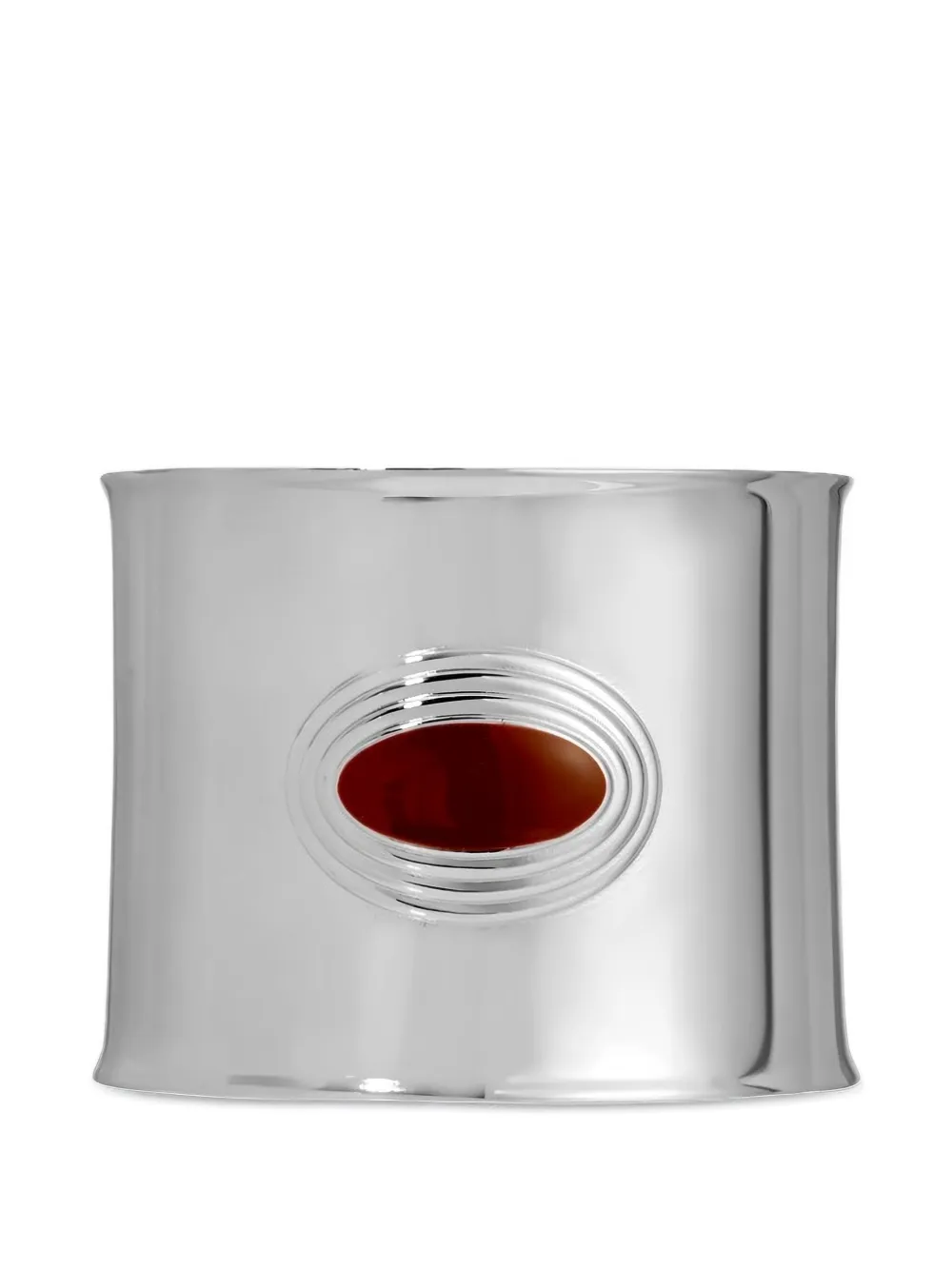 Heaven Mayhem Matilde cabochon-embellished cuff bracelet - Argento