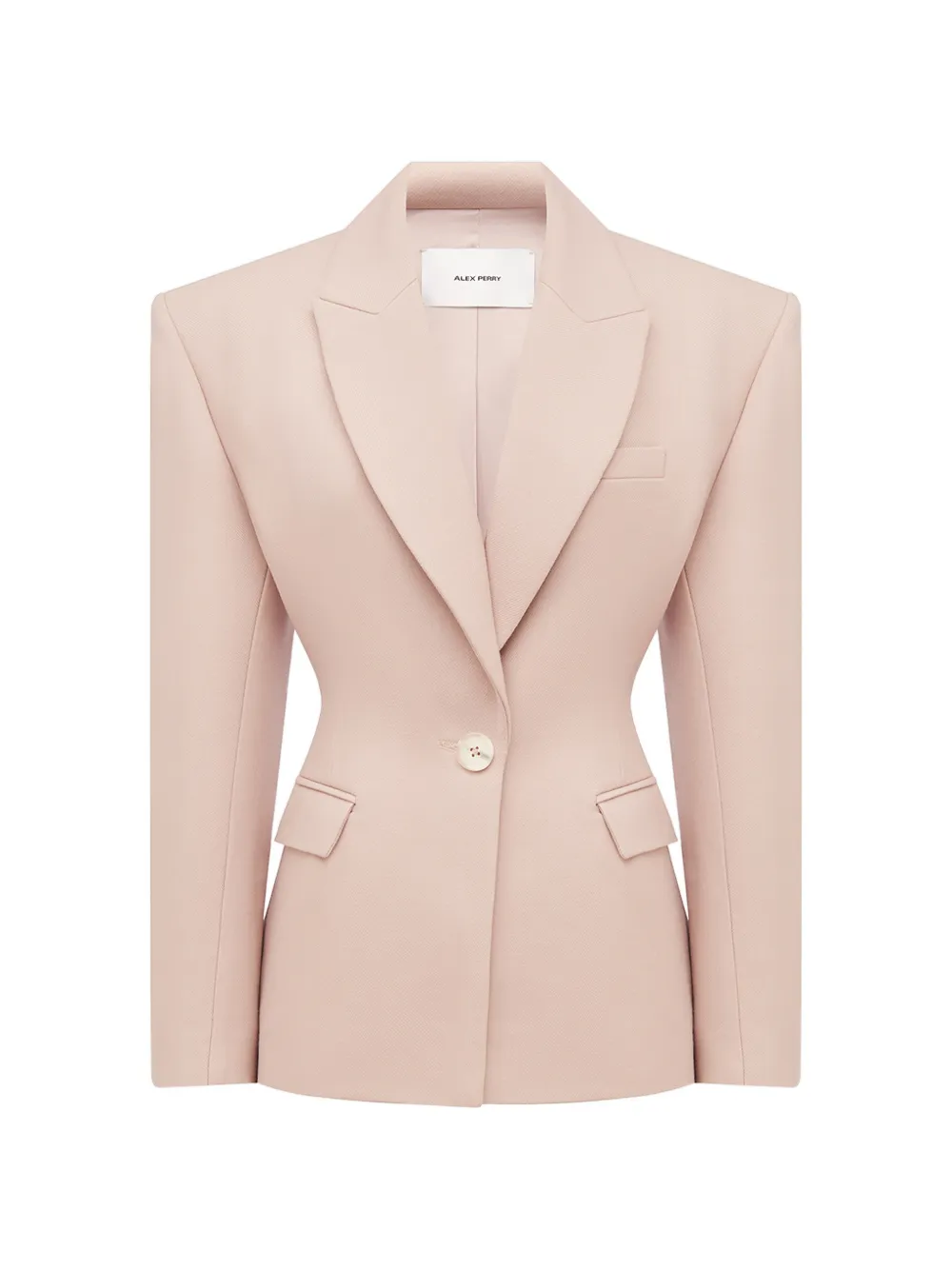 Alex Perry single-breasted contour blazer - Rosa