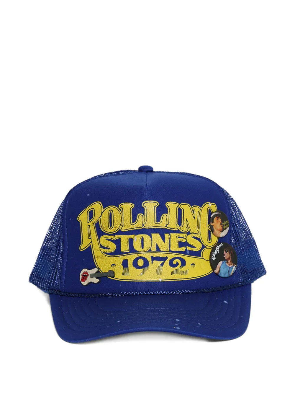 MadeWorn Rolling Stones mesh-panel cap - Blu