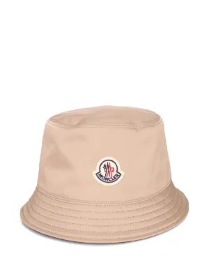 Moncler バケットハット | ニュートラル | FARFETCH JP