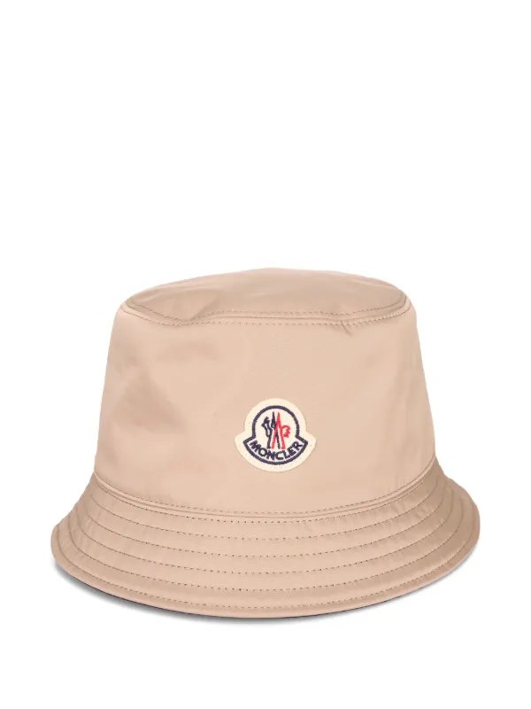 Moncler バケットハット | ニュートラル | FARFETCH JP