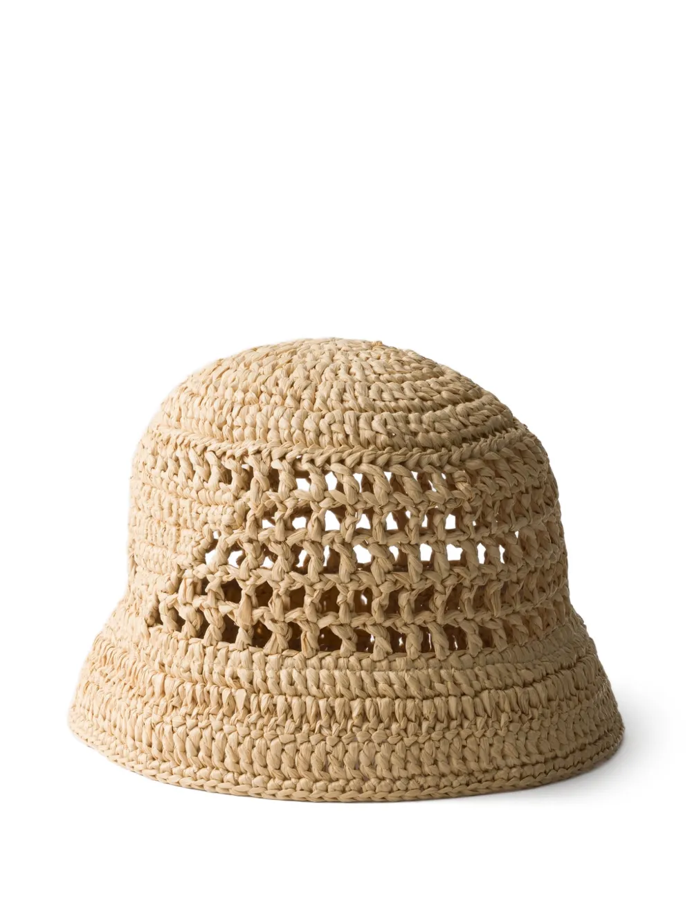 Prada crochet bucket hat - Toni neutri