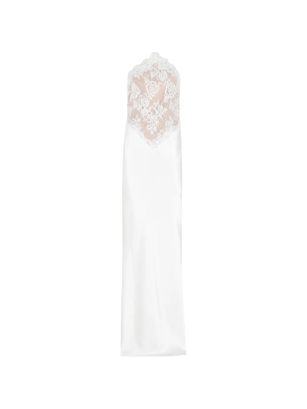 Retrofete Constance lace-panel dress - Bianco