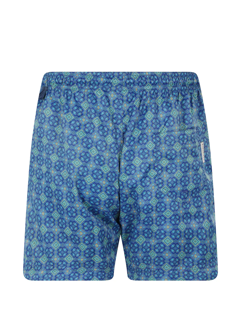 PENINSULA SWIMWEAR Capresa zwembroek met geometrische print en trekkoord Blauw