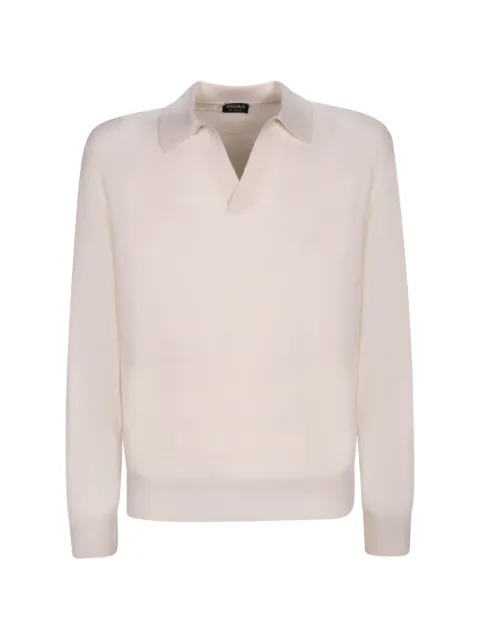 Zegna jacquard-knit cashmere sweater