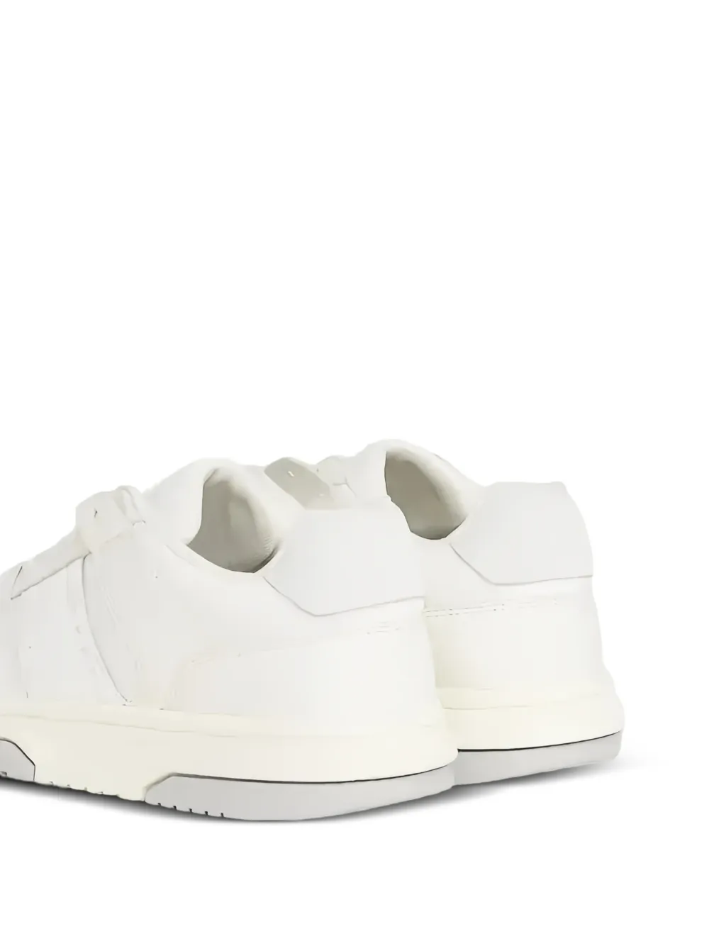 Tommy Hilfiger Leren sneakers Beige