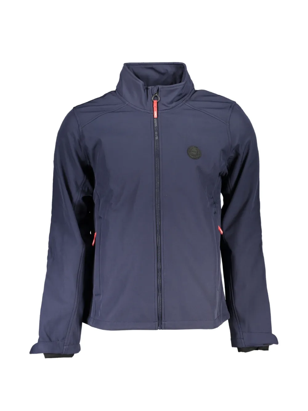 Gian Marco Venturi Vintage logo-patch zip-up jacket - Blu