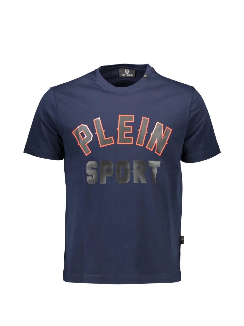 Plein Sport logo-print T-shirt - Blu