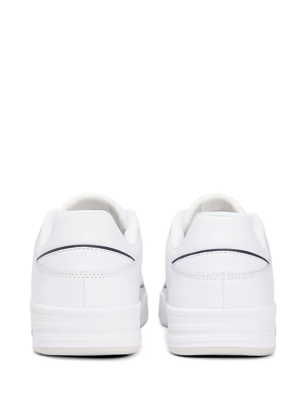 Tommy Hilfiger panelled-perforated sneakers Wit