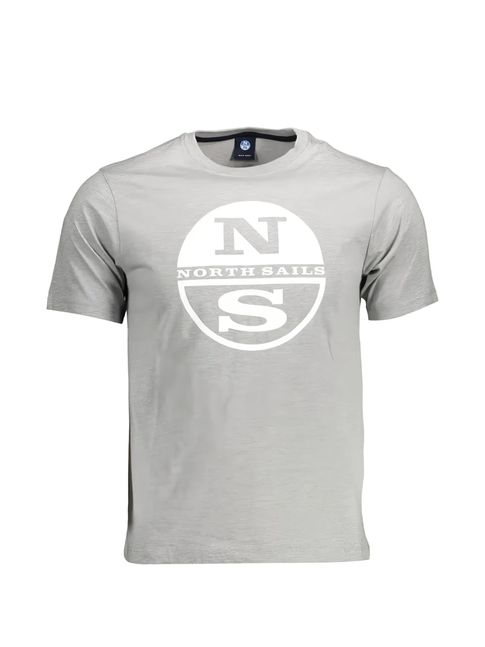North Sails T-shirt con logo - Grigio