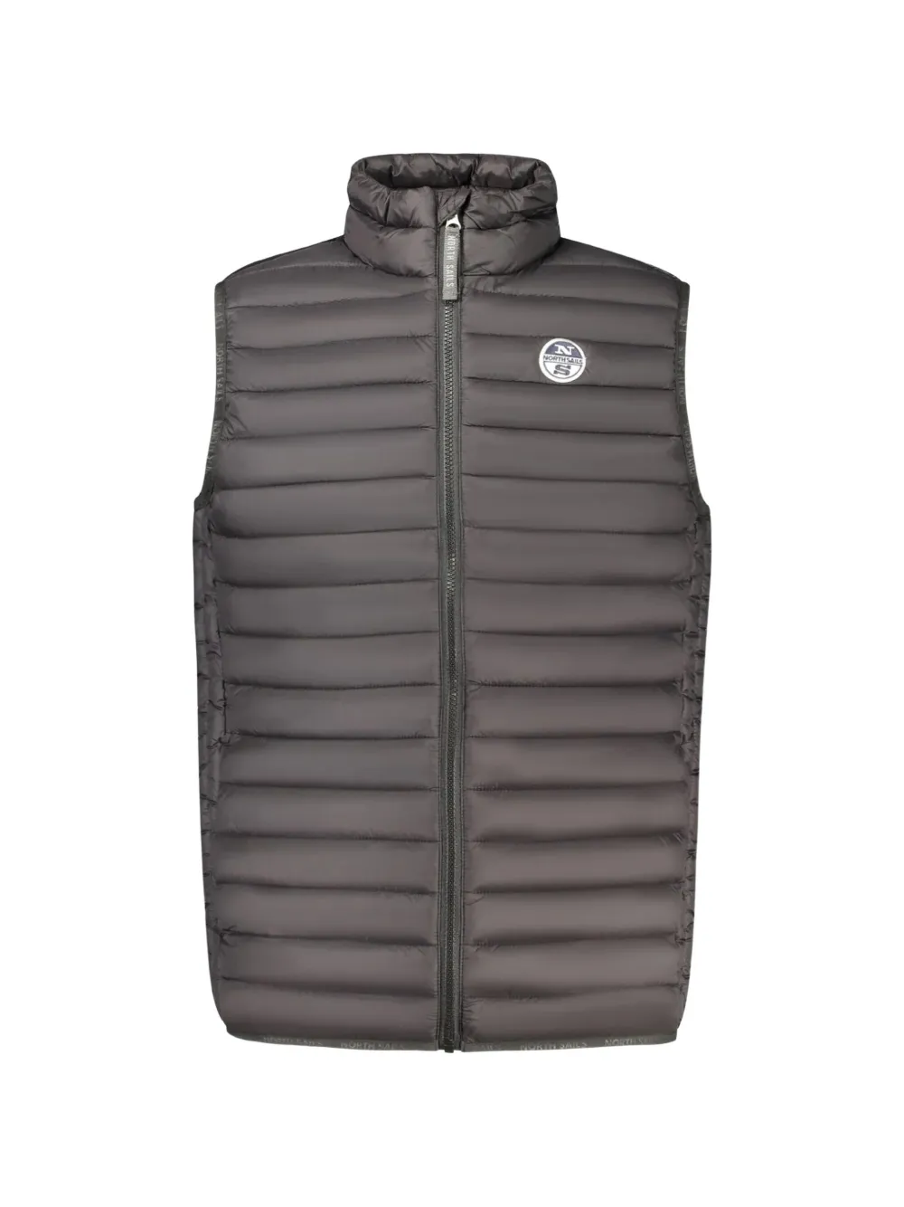 North Sails quilted-finish logo-patch gilet - Grey