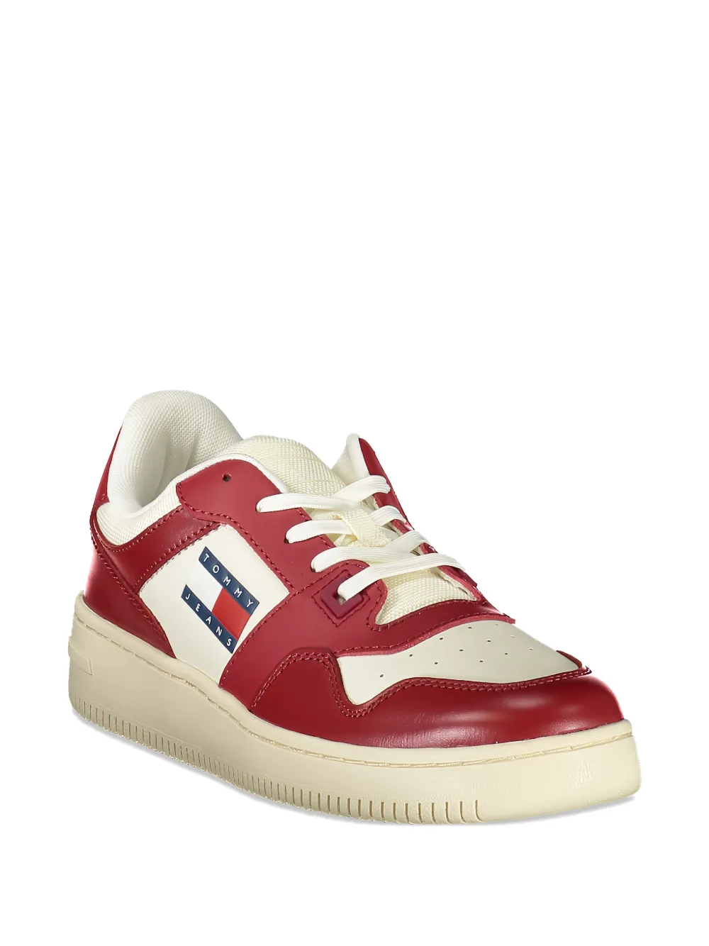 Tommy Hilfiger panelled platform sneakers Rood
