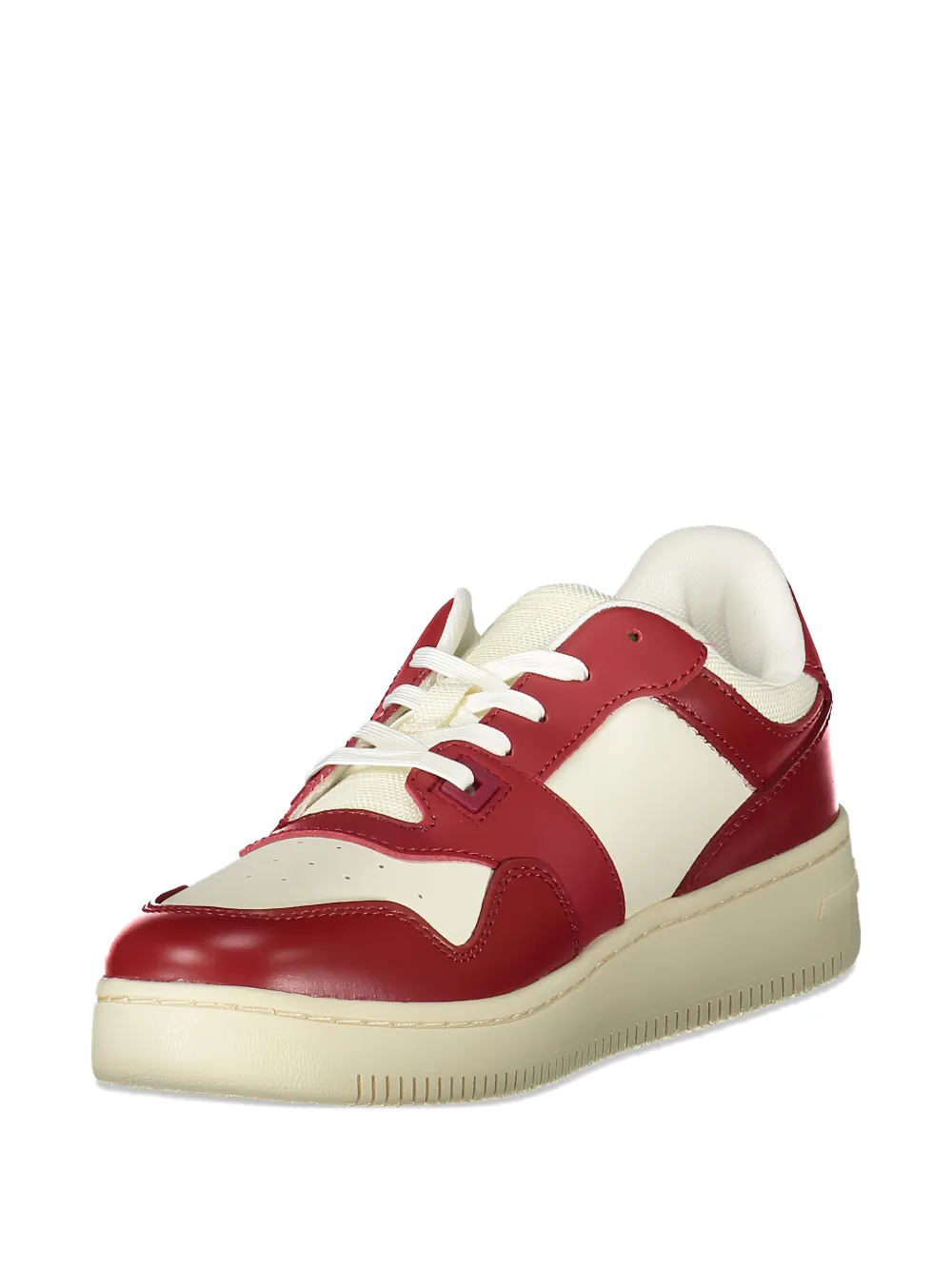 Tommy Hilfiger panelled platform sneakers Rood