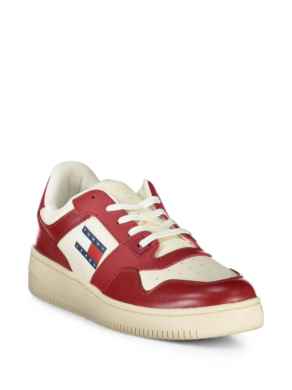 Tommy Hilfiger Sneakers met plateauzool Rood