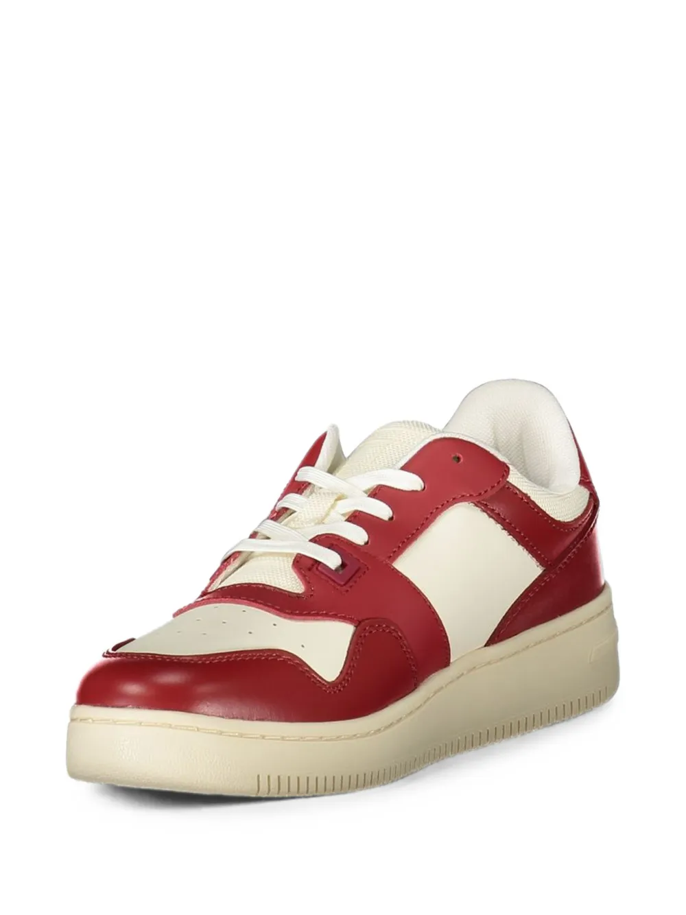 Tommy Hilfiger Sneakers met plateauzool Rood