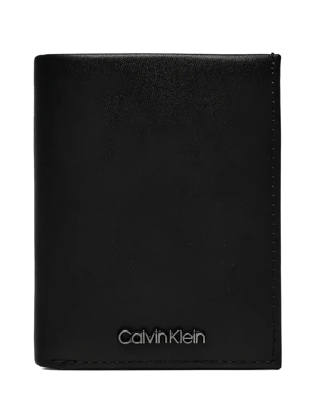 Calvin Klein logo-lettering bi-fold wallet - Nero