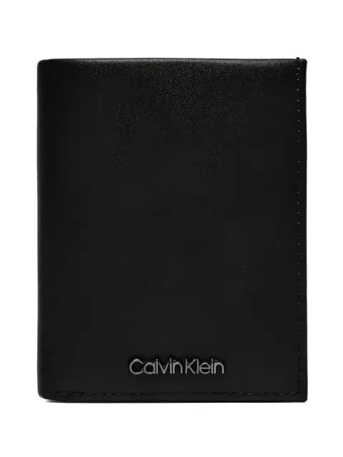 Calvin Klein logo-lettering bi-fold wallet