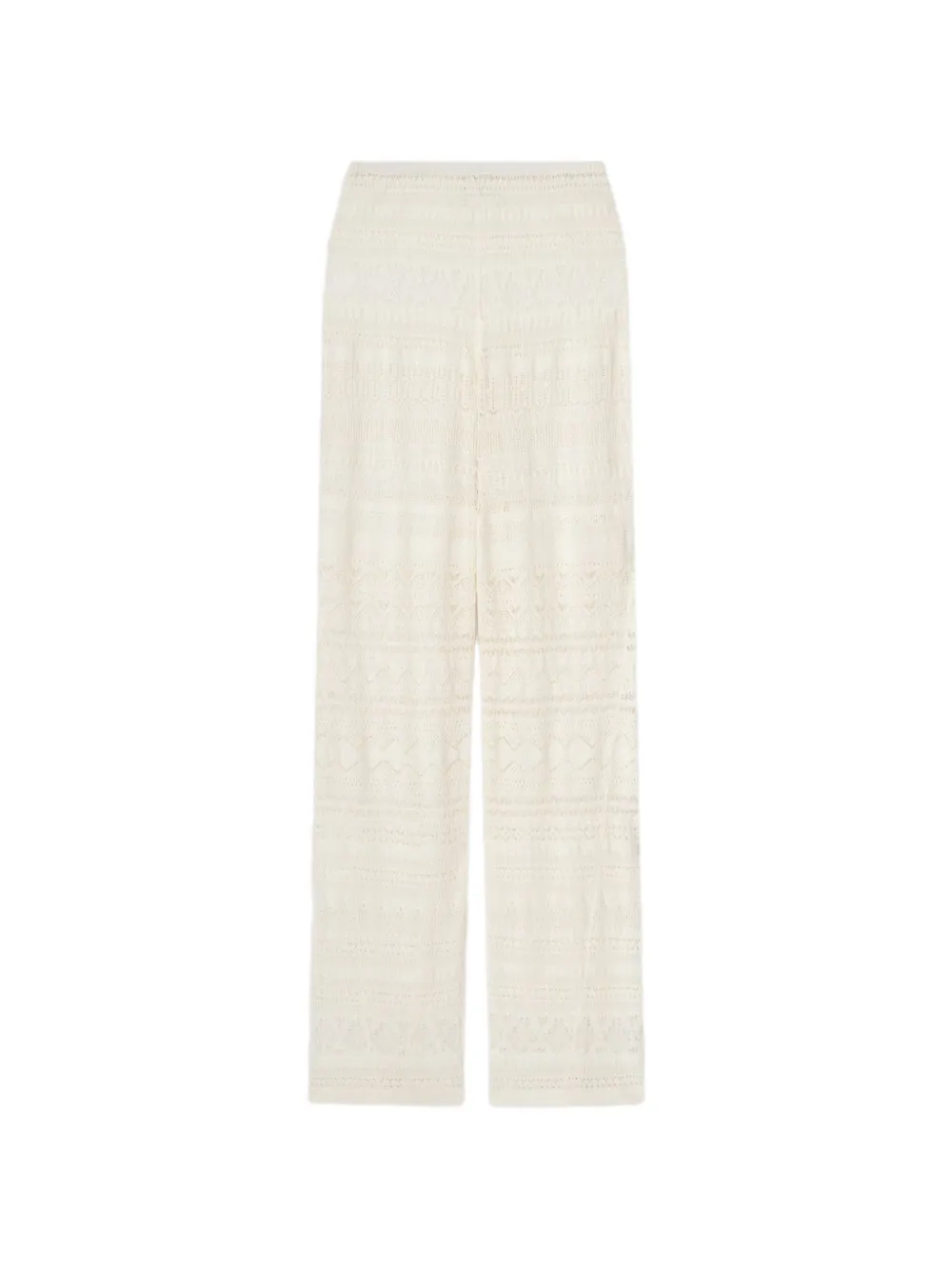 Nanushka knitted elasticated-waist trousers - Toni neutri