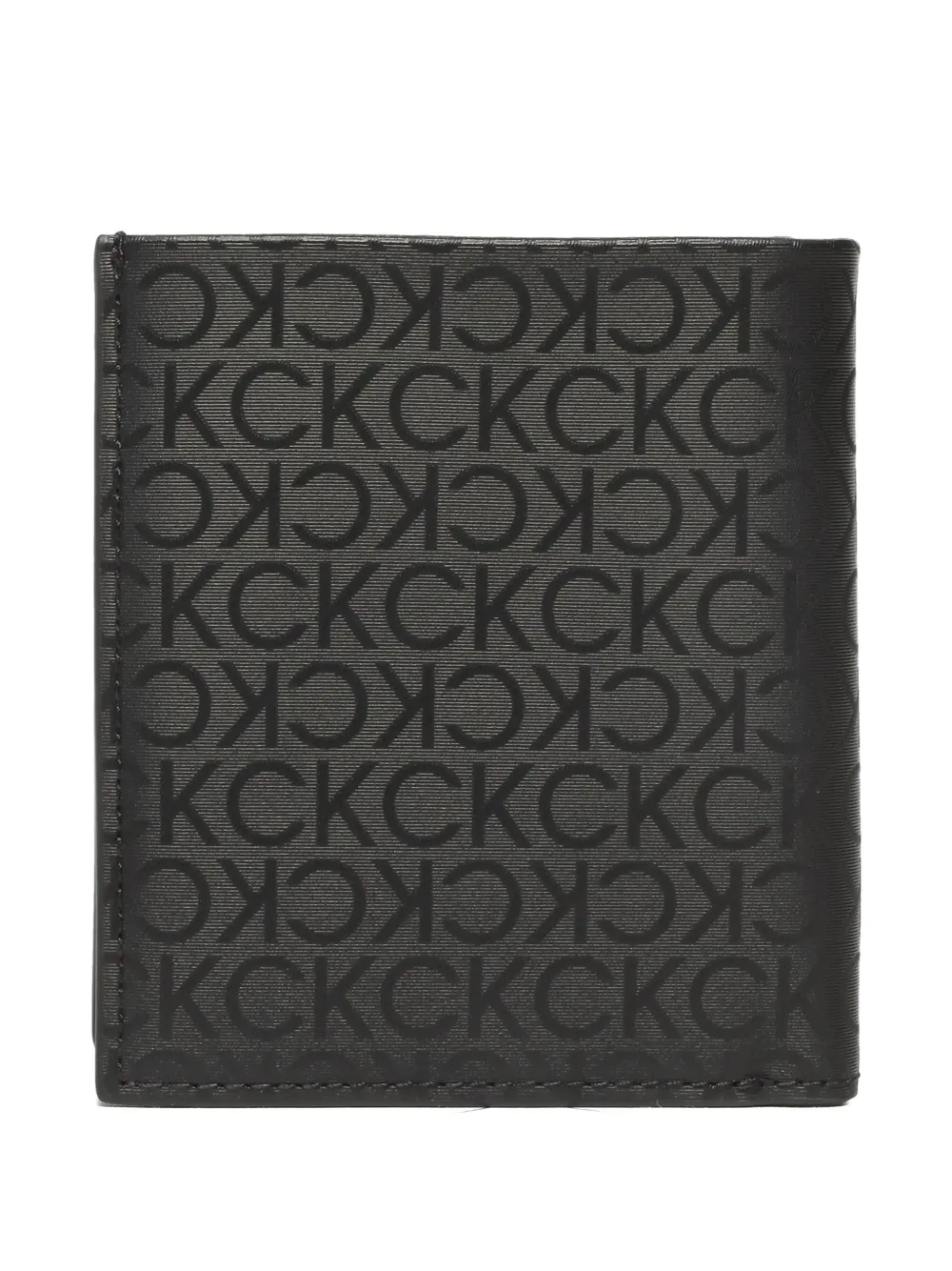 Calvin Klein Portemonnee met logopatroon Zwart