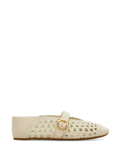 Ferragamo Sapatilha com fivela Gancini