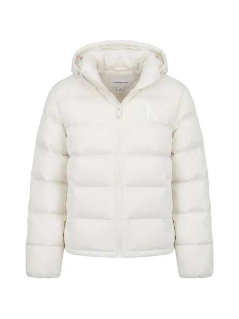 Calvin Klein logo-print padded jacket