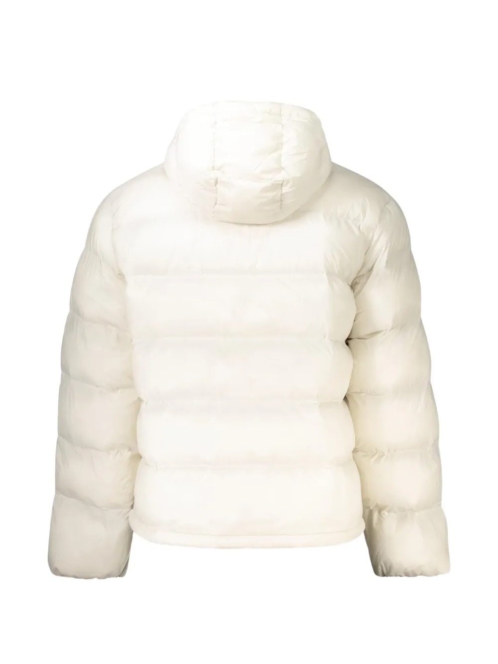 Calvin Klein Gewatteerd jack met logoprint Wit