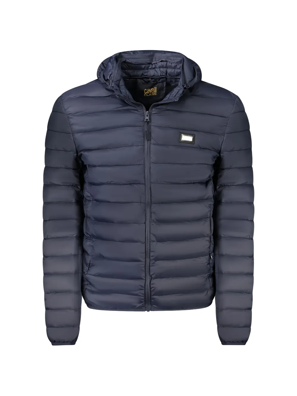 Cavalli Class quilted padded jacket - Blu