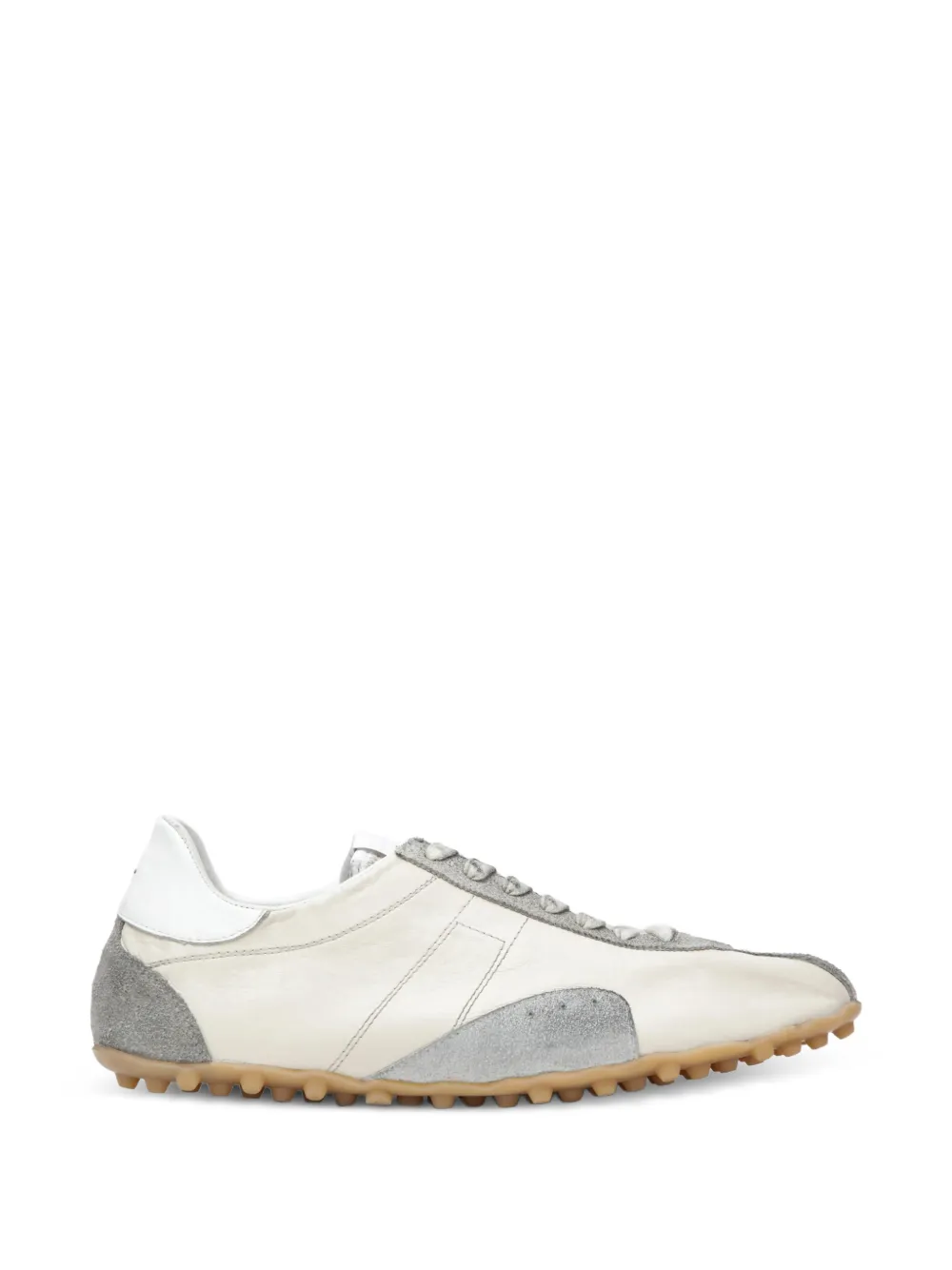 Maison Margiela Sprinters panelled leather sneakers - Toni neutri