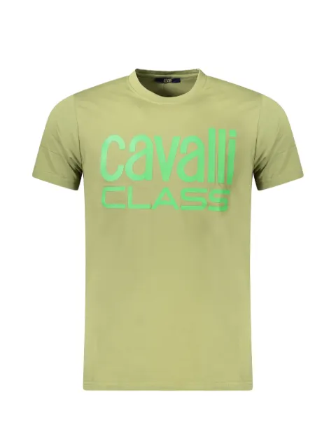 Cavalli Class logo-print T-shirt