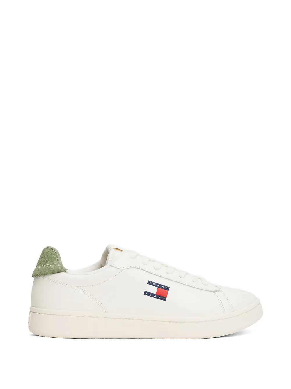 Tommy Hilfiger Archive Court logo-patch sneakers - Toni neutri