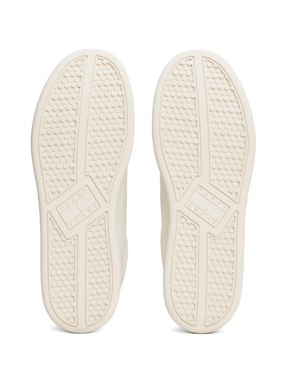 Tommy Hilfiger Archive Court logo-patch sneakers Beige