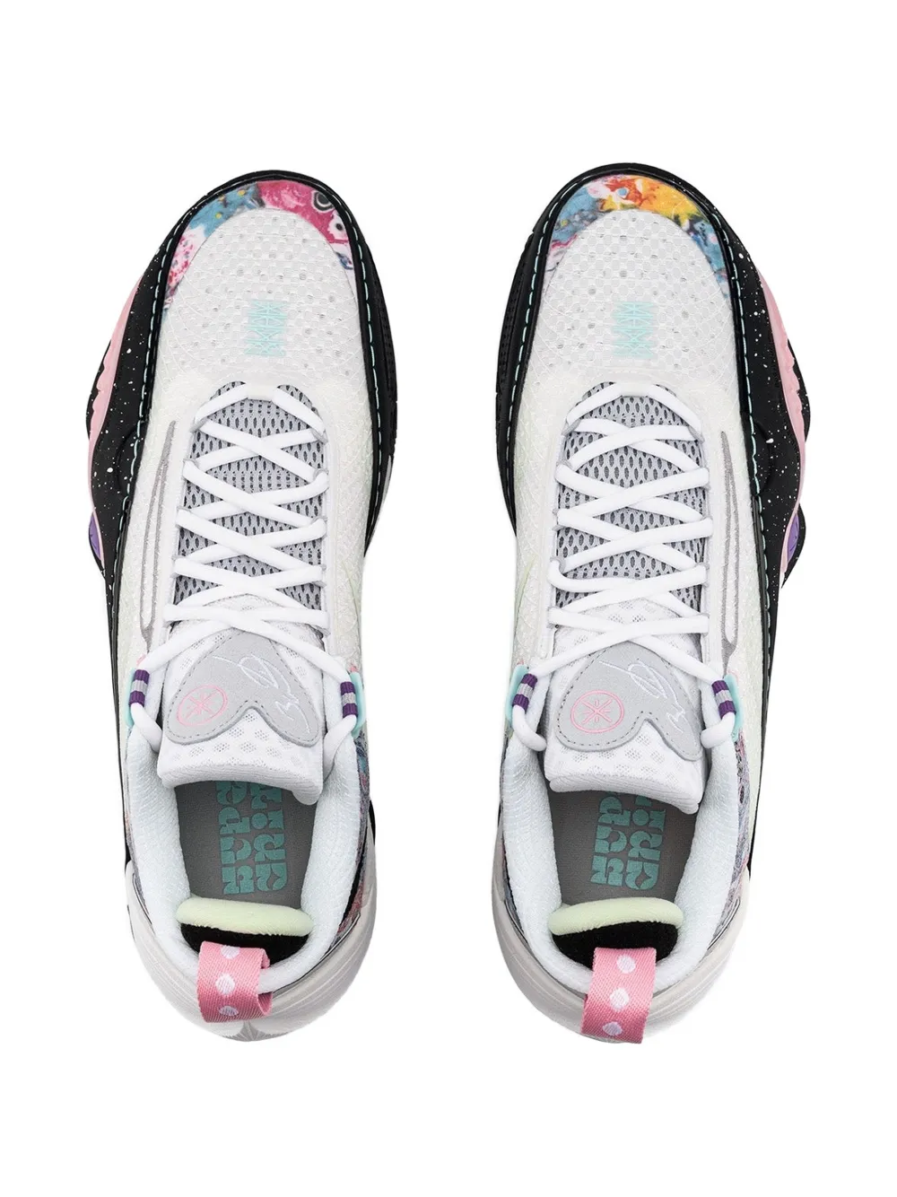 Li-Ning Wade All City 14 Surreal sneakers met veters Wit